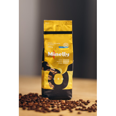 Кава в зернах ORO, Minelly TM, 0.25 кг